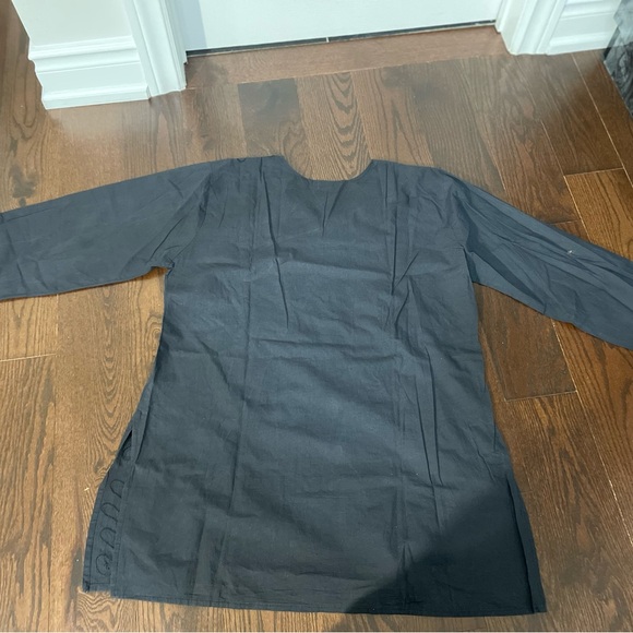 BRAND NEW *Black Indian Cotton Kurta* - Picture 4 of 7